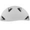 Flash Furniture Half Round 24 W, 47.5 L, 25.25 H, Chrome, Laminate, Particleboard, Steel, Wood Grain XU-A48-HCIRC-OAK-T-P-GG - alternate 4